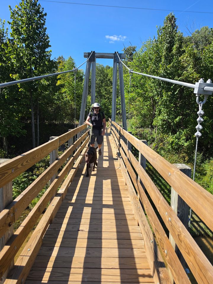 Backpacking NCT / Manistee river trail